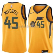 Utah Jazz Basketball Trikots 2018 Donovan Mitchell 45# Alternate Trikot Swingman..